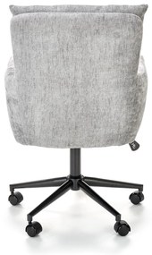 FLORES swivel armchair, light grey DIOMMI V-CH-FLORES-FOT-J.POPIEL