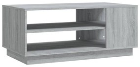 vidaXL Τραπεζάκι Σαλονιού Γκρι Sonoma 102 x 55 x 43 εκ από Μοριοσανίδα