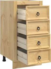 vidaXL Ντουλαπιού (Cabinet) SKI Μέλι Καφέ 40 x 46 x 81 εκ.