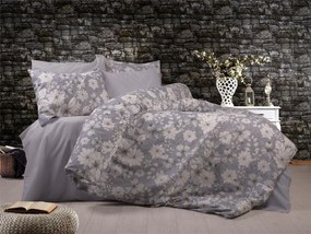 Σετ Σεντόνια 4τμχ Polycotton King 240x270εκ. Ήρα 426 Grey DimCol