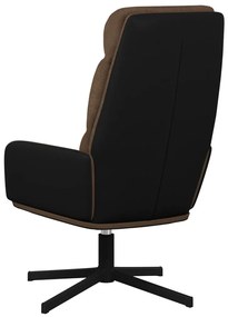 vidaXL Πολυθρόνα Relax Καφέ Υφασμάτινη