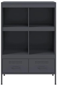 vidaXL Ντουλάπι Ανθρακί 68x39x101,5 εκ. από Χάλυβα
