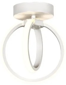 Πλαφονιέρα Φωτιστικό Οροφής LED 24W 3CCT Venus-20CE Heronia Lighting-01-0353-Λευκό 01-0353