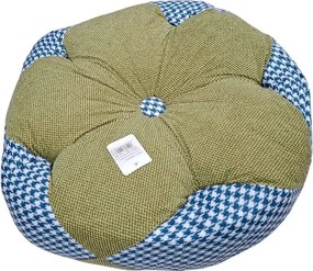 Μαξιλάρι καρέκλας Πουφ - 50cm - 720186 - Green/Blue