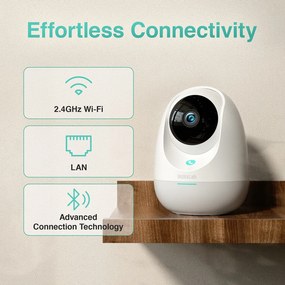BOTSLAB smart κάμερα C213, 3MP/2K, WiFi &amp; LAN, 360° PTZ, SD