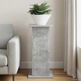 vidaXL Βάση φυτών Γκρι Σκυροδέματος 30,5 x 30 x 60,5 εκ