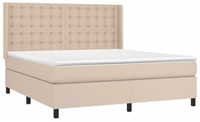 ΚΡΕΒΑΤΙ BOXSPRING ΜΕ ΣΤΡΩΜΑ ΚΑΠΟΥΤΣΙΝΟ 160X200ΕΚ.ΑΠΟ ΣΥΝΘ.ΔΕΡΜΑ 3132512