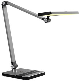 Φωτιστικό Γραφείου LED Blain Pro Ασημί Ματ ABS 35x43,9Yεκ.