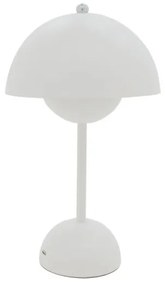 Επιτραπέζιο Φωτιστικό Creative LED Λευκό Φ18x30εκ 009-000113 Pakoworld-009-000113-Λευκό 009-000113