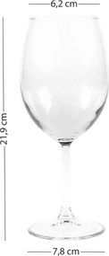 Wine Glass Set (4 Pieces) Astoria 540 Transparent
