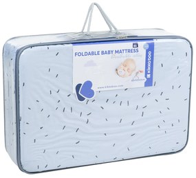 KIKKA BOO ΑΝΑΔΙΠΛΟΥΜΕΝΟ ΠΤΥΣΣΟΜΕΝΟ ΣΤΡΩΜΑ 60X120X5CM BEAR WITH ME BLUE 41107030114