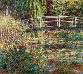 Claude Monet - Αναπαραγωγή Λιμνούλα με νούφαρο νερού, (40 x 35 cm)