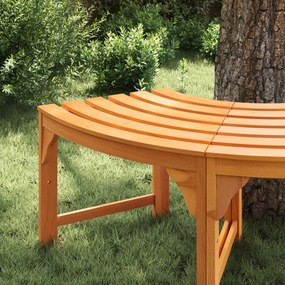 vidaXL Παγκάκι Δέντρου Φυσικό 160 x 80 x 45cm Στερεό Ξύλο Ευκαλύπτου