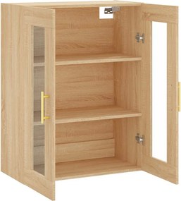 vidaXL Ντουλάπι Επιτοίχιο Sonoma Δρυς 69,5 x 34 x 90 εκ.