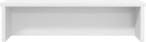 vidaXL Ράφι κουζίνας στοιβαζόμενο Λευκό 60x15x16 εκ.