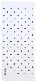 Πετσέτα Κουζίνας Tenugui F-377 White-Blue Tojiro 86x35cm 100% Cotton