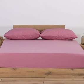 Σεντόνι Μακό Μονό Με Λάστιχο (100x200+30) Nef-Nef Homeware Jersey Σάπιο Μήλο