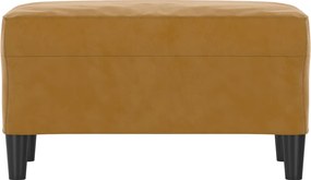 vidaXL Πάγκος Καφέ 70 x 35 x 41 εκ. Βελούδινος