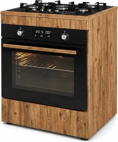 Ντουλάπι Εντοιχιζόμενου Φούρνου Πεύκο MEFUGUR 60x56.5x85