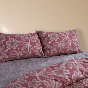Μαξιλαροθήκη (52x72) Nef-Nef Homeware Harmony Bordo
