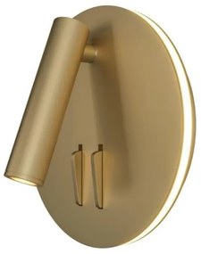 Σποτ Απλίκα Φωτιστικό Τοίχου Ios 176 C176-WL-01-6W Maytoni-C176-WL-01-6W-MG-Χρυσό C176-WL-01-6W-MG