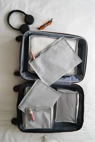 Σετ 6 τεμαχίων οργανωτών βαλίτσας Γκρι