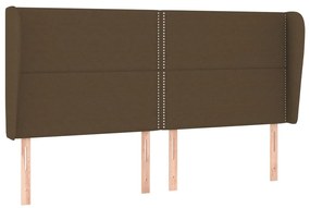 ΚΡΕΒΑΤΙ BOXSPRING ΜΕ ΣΤΡΩΜΑ ΣΚΟΥΡΟ ΚΑΦΕ 200X200 ΕΚ. ΥΦΑΣΜΑΤΙΝΟ 3127912