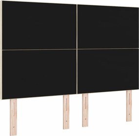 vidaXL Κεφαλάρι Κρεμ 160 cm ύφασμα