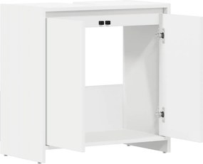 vidaXL Ντουλάπι Νιπτήρα Λευκό 60 x 33 x 60 εκ. από Επεξ. Ξύλο