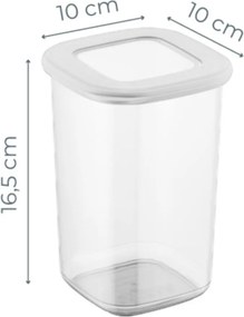 Storage Box Set (12 Pieces) BNMPOLYWS12-12 White