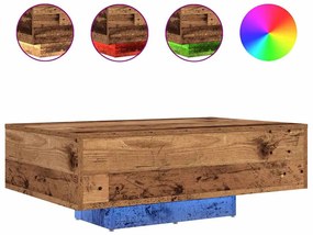 vidaXL Τραπεζάκι Σαλονιού Παλαιό ξύλο 85 x 55 x 31 cm