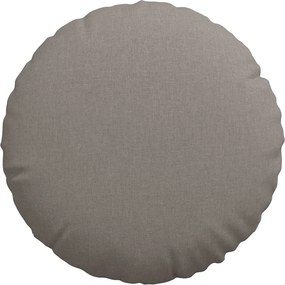 vidaXL Μαξιλάρια καθισμάτων 2 pcs Taupe Ø60 x 21 εκ ύφασμα