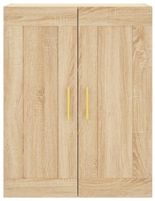 vidaXL Ντουλάπι Επιτοίχιο Sonoma Δρυς 69,5 x 34 x 90 εκ. Επεξεργ. Ξύλο