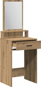 vidaXL Τραπέζι περιποίησης Artisan Oak 50 x 41 x 140 εκ.