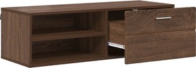 vidaXL Ξύλινο Ντουλάπι 100,5 x 39 x 30 εκ Καφέ δρυς Επεξεργασμένο Ξύλο