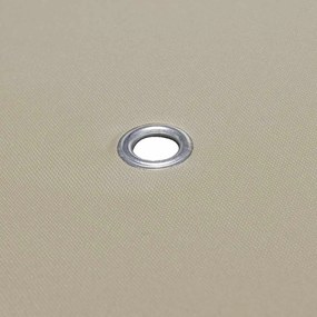 vidaXL Κάλυμμα για Κιόσκι Μπεζ 3 x 3 μ. 310 γρ./μ²