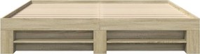 vidaXL Πλαίσιο κρεβατιού χωρίς στρώμα 180x200 εκ. Επεξεργασμένο Ξύλο