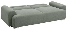 Kαναπές - Kρεβάτι Harmonious 3θέσιος Ύφασμα Λαδί 223,5x92x81 εκ. 223.5x92x81 εκ.