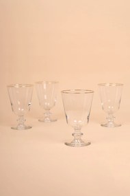 Wine Glass Set (4 Pieces) Pure 280 Gold
Transparent