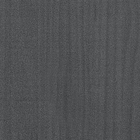 Πλαίσιο Κρεβατιού Γκρι 160 x 200 εκ. από Μασίφ Ξύλο Πεύκου - Γκρι