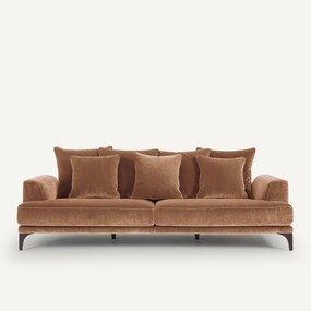 Καναπές με βελουτέ ταπετσαρία, Armento