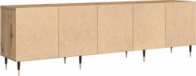 vidaXL Ντουλάπι TV 150 x 30 x 45 εκ Artisan Oak Επεξεργασμένο Ξύλο