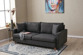3-Seat Sofa-Bed Eva - Anthracite Anthracite