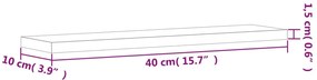 ΡΑΦΙΑ ΤΟΙΧΟΥ 4 ΤΕΜ. ΚΑΠΝΙΣΤΗ ΔΡΥΣ 40X10X1,5 ΕΚ. ΕΠΕΞΕΡΓ. ΞΥΛΟ 838195