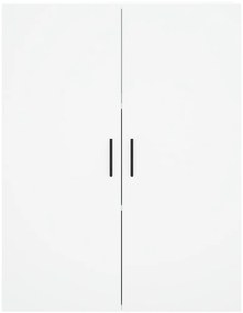 vidaXL Ντουλάπι Λευκό 69,5x34x180 εκ. από Επεξεργασμένο Ξύλο