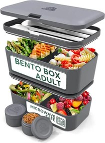 Δοχείο Φαγητού Original Bento Box Umami - Γκρι