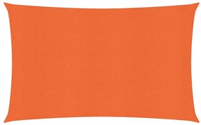 Πανί Σκίασης Πορτοκαλί 3,5 x 5 μ. 160 γρ./μ² από HDPE - Πορτοκαλί