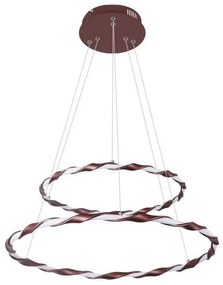 Κρεμαστό Φωτιστικό Οροφής LED 60W 3000K Epistar Spotlight-3182-Καφέ 3182