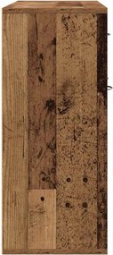vidaXL Sideboard Παλιό ξύλο 88x30x70 cm Ξύλο μηχανής