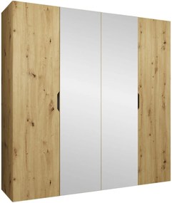 Ντουλάπα Malaga plus τετράφυλλη-Artisan